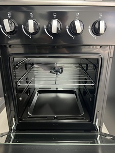 Cucina a <span class=keywords><strong>Gas</strong></span> professionale e forno con Grill - 4 fuochi 50*50 acciaio inossidabile Freestanding/commerciale per ristorante e Hotel - Product Image 6