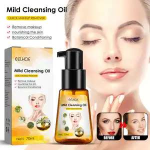 Costom Diepe Reinigende Make-Up Verwijderaar Vloeibare Zachte Vloeistof Natuurlijke Whitening Remover Huidverzorging Make-Up Verwijderaar Olie