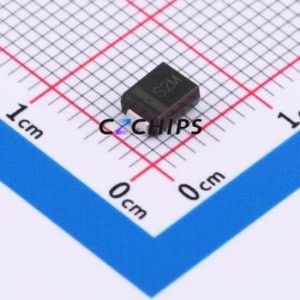 Diodo S2MB SMB(DO-214AA) Nuevo y Original, Diodo de Propósito General, Venta al por Mayor de Componentes Electrónicos, Proveedor de Chips y Servicio BOM - Product Image 1