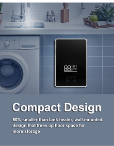Calentadores de Agua Eléctricos Sin Tanque Confiables de 3.5-5.5kW, Impermeables, con Certificación CE CB, 220V-240V, para Instalar Bajo el Fregadero - Product Image 3