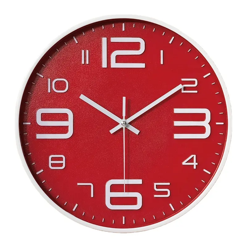 12 inch Round 3d wall clock