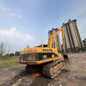 Excavatrice d'occasion Caterpillar Cat 320c 320cl 320b 320d avec bras télescopique de 18 m de long, capacité de 20 tonnes - Product Image 3