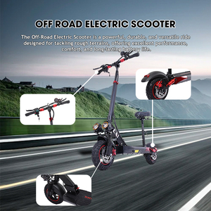 Scooter Eléctrico Plegable Rápido Todoterreno Freeboy de 800 W, Trotinette Electrique, Skateboard Eléctrico para Adultos, Barato, Disponible en Almacenes de la UE y el Reino Unido - Product Image 3