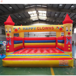 Casa di salto gonfiabile gonfiabile a tema Clown Premium con spedizione gratuita acquista ora il tuo castello di rimbalzo - Product Image 1