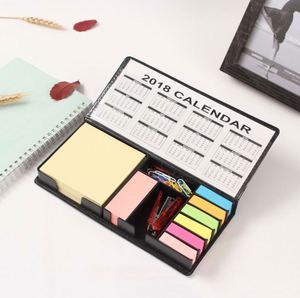 Bloc de Notas Adhesivas Promocional con Cubierta de PU, Bloc de Notas Adhesivas con Calendario, <span class=keywords><strong>Juego</strong></span> de Blocs de Notas Adhesivas - Product Image 3