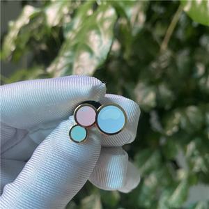 ต่างหูสตั๊ดชุบนิกเกิลแบบแข็งพร้อมตะขอเกี่ยวปลาสไตล์แฟชั่นเป็นมิตรกับสิ่งแวดล้อม - Product Image 5