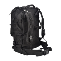 Sacs à dos tactiques pour hommes de grande capacité 50l, sacs d'assaut en plein air 3P EDC Molle Pack pour Trekking Camping chasse