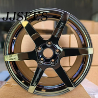 Jantes forgées pour voitures de tourisme, 6 branches, noir, chrome, 17-22 pouces, 5x112, 5x114.3 pour BMW, Benz, Tesla, Porsche, JDM