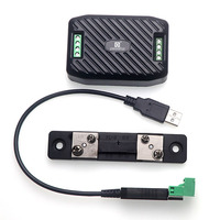 PZEM-017 300V 0-300A Compteur de tension et de courant CC, compteur de puissance kWh, wattmètre, analyseur de puissance, boîte de mesure d'énergie intelligente, compteur d'énergie Modbus RS485