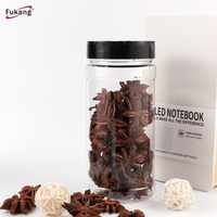 Bouteille en plastique PET pour épices de 100 ml, 150 ml, 200 ml, pot d'emballage pour assaisonnements avec couvercle saupoudreur de sel