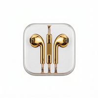 Écouteurs filaires argentés, écouteurs intra-auriculaires filaires Type C, écouteurs chromés, écouteurs argentés chromés, écouteurs intra-auriculaires chromés