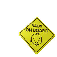 Autocollant personnalisé CALA pour vitre de voiture, logo/badge, dessin animé, avertissement, auto-adhésif, réutilisable, à usage unique, décoration de voiture