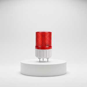 Lampu Peringatan LED Plastik Berkualitas Tinggi CLE80 Tahan Air IP65 22mm 12/24/220V Basis Magnetik untuk Mesin CNC - Product Image 4