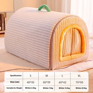 Winter Herfst Massief Pluche Huis Hond Kat Bed Warm Afneembaar Wasbaar Milieuvriendelijk All Season Golden Retriever Grote Hond Ingesloten - Product Image 6