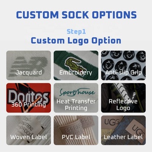 Chaussettes de ski professionnelles en <span class=keywords><strong>laine</strong></span> épaisse tricotée sur mesure pour adulte, montantes, chaudes, avec revers en tissu éponge, pour le sport, vente en gros - Product Image 3