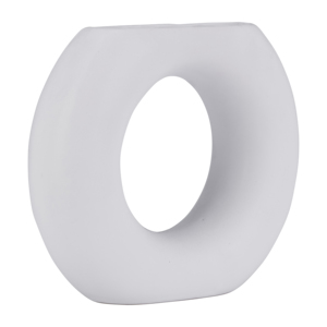 Vaso a Forma di Ciambella in Ceramica Moderna per Soggiorno, Camera da Letto, Ufficio, Decorazione da Tavolo - Product Image 3