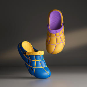 Nouvelles sandales d'extérieur pour hommes, été-printemps, à semelle épaisse, respirantes, antidérapantes, en EVA, à bout fermé, avec soutien de la voûte plantaire - Product Image 2