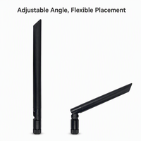 Antenne dipolaire omnidirectionnelle intérieure Aurora Yu AN58 4G LTE 5G NR avec charnière pivotante à 180° et fixation directe par vis, gain 2dBi/5dBi pour CPE WiFi