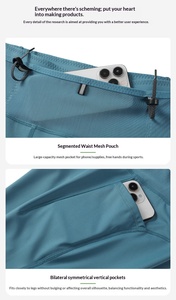 <span class=keywords><strong>Pantaloncini</strong></span> Sportivi da Uomo con Logo Personalizzato, Shorts a Compressione in Nylon Spandex, Leggings Attivi a Mezza Lunghezza ad Asciugatura Rapida per Corsa - Product Image 5