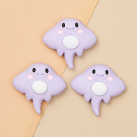 Accessoires en résine de crabe marin de dessin animé, résine pour la fabrication de bijoux
