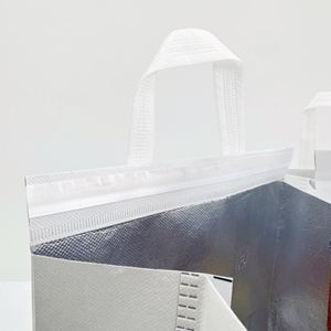 Sacs isothermes promotionnels réutilisables pour aliments, sacs isothermes personnalisés avec logo, vente en gros, grands et petits sacs isothermes non tissés pour plats à emporter - Product Image 5