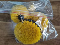 Kit de brosses à rouleaux industrielles DIY pour le detailing automobile, avec poils en nylon et manche en acier, pour le ponçage, le polissage et le nettoyage – Vente chaude