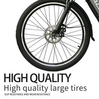 Bicicleta Eléctrica de Montaña de 350W, Precio Económico, Neumáticos Antideslizantes con Relieve