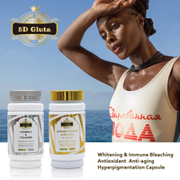Capsules de glutathion OEM/ODM, pilules éclaircissantes, élimination des taches noires, capsules blanchissantes, compléments alimentaires pour la peau, pour un éclat et un blanchiment de la peau