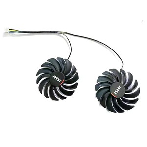 ใหม่95mm PLD1010S12HH 4PIN 4PIN RX5700พัดลม GPU สำหรับ <span class=keywords><strong>MSI</strong></span> RX5700 5700XT การ์ดเกม<span class=keywords><strong>5600</strong></span> <span class=keywords><strong>XT</strong></span> - Product Image 5