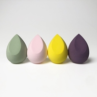 Éponges de maquillage en gros personnalisées sans latex, accessoires de maquillage pour le visage, éponges cosmétiques super douces, éponges multicolores en vrac