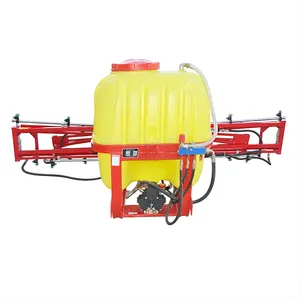 Peralatan pertanian traktor dipasang 3 titik pto driven farmland power 500L sprayer