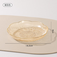 Kristallen fruitplateau luxe snoep schaal decoratieve dienblad thuis snack schaal ronde kristallen schaal woonkamer tafeldecoratie