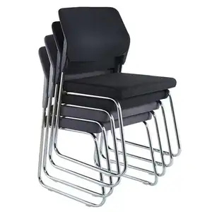 ठोस लकड़ी Armrest सभागार कुर्सी सम्मेलन कुर्सियों चर्च व्यासपीठ कुर्सियों HJ62B चमड़े की सीट आग जाल स्टील शैली स्टैंड कपड़े