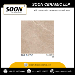 New Arrival <b>Wall</b> and Floor Interior 12 MM Heavy Duty Porcelain Vitrified Tiles 600X600 MM for Home and Villa Application - Product Image 3