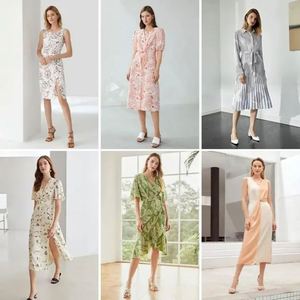 เสื้อผ้าลำลองลดราคา ชุดเดรสผู้หญิง รวมหลายแบบ ราคาถูก เสื้อผ้ามือสองเซ็กซี่ - Product Image 5