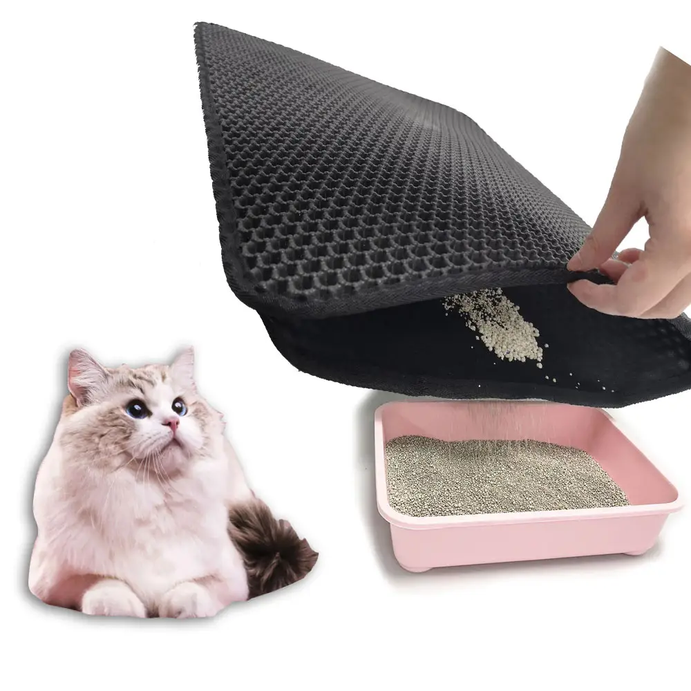 EVA cat litter pad Falling sand folding foot pad cat nest pad Dog waterproof pet mat