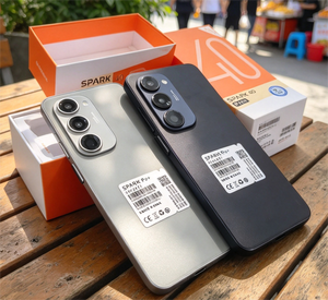 ขายสมาร์ทโฟน Spark 40 Pro+Android 14 หน้าจอความละเอียดสูงขนาด 6.8 นิ้ว รองรับ LTE พร้อมโปรเซสเซอร์ 10 คอร์ หน่วยความจำ 24+512GB แบตเตอรี่ 6000mAh - Product Image 3