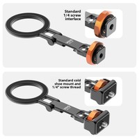 Support de téléphone portable magnétique pliable en alliage pour utilisation au lit, multifonctionnel, prise de vue horizontale et verticale, compatible