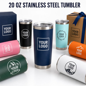 Custom Logo 20oz Stainless Steel Tumbler <b>Double</b> <b>Wall</b> Vacuum Insulated Travel Mug <b>Coffee</b> <b>Cup</b> with Lid and Straw Business Gift - Product Image 4