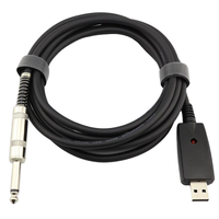 Câble d'enregistrement de carte son de haute qualité avec USB XLR et connexions coaxiales pour l'utilisation d'un microphone d'ordinateur