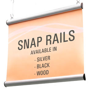 أنبوب عرض اقتصادي من البي في سي بتصميم فتحة على شكل حرف T للافتات المتاجر الصغيرة - Product Image 5