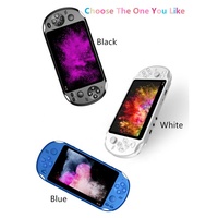 Console de jeux vidéo rétro Portable X12, avec écran HD de 5.1 pouces, lecteur de poche, et simulateur de jeu intégré, 3500 jeux inclus