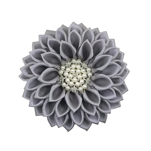 4.5 trong 12.5cm polyester satin Ribbon cánh hoa hoa Trâm an toàn Pin - Product Image 5