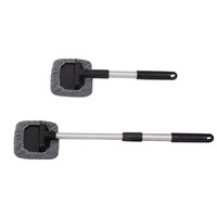 Amz Hot Bestsellers Auto Glass Wiper Kit Alat Pembersih Kaca Mobil dengan Pegangan Paduan Aluminium Terbuat dari Plastik Tahan Lama