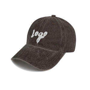 Casquette de baseball brodée lavée, tendance et confortable, très vendue, de haute qualité, 100 % coton - Product Image 4