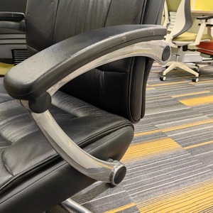 Chaise de patron moderne ergonomique réglable confortable en demi-cuir, fabrication directe 761A - Product Image 3