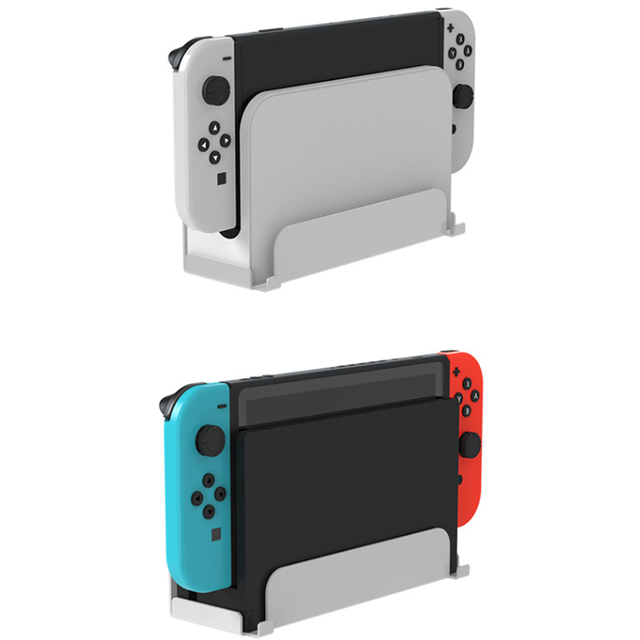 Custom Wall Mount Storage Holder for Nintendo Switch Oled Dock Wall Mount Stand Display Game Controller Holder Hook