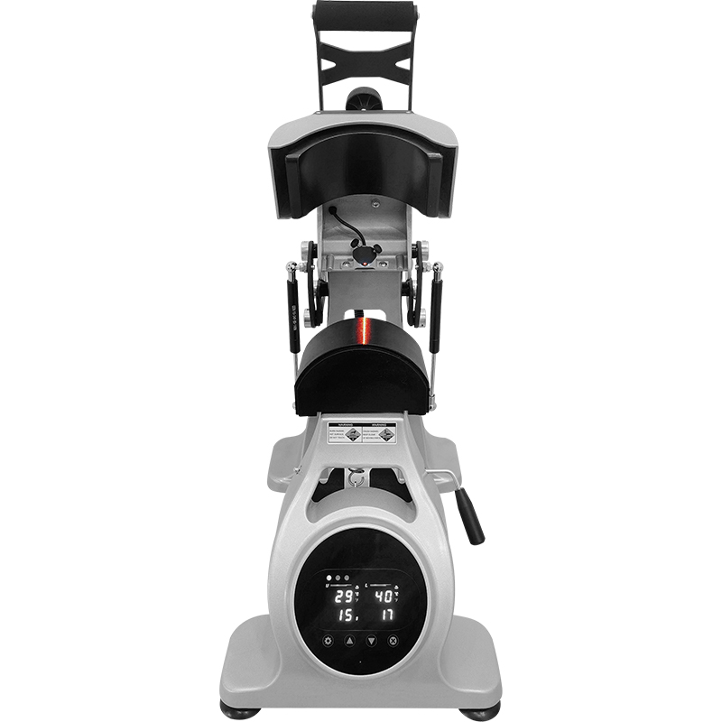 heat press with laser alignment