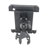 Support de tablette antivol en plastique avec base à griffes tactiles, support flexible pour tablette à fixer sur la têtière du siège arrière, support de tablette pour iPad, support de voiture