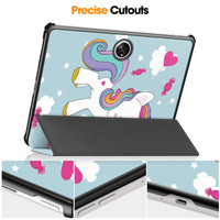 Usine de vente en gros, étui de protection en cuir de luxe à trois volets 2023 11.6 pouces pour tablette de protection intelligente pour One Plus Pad Oppo Pad 2